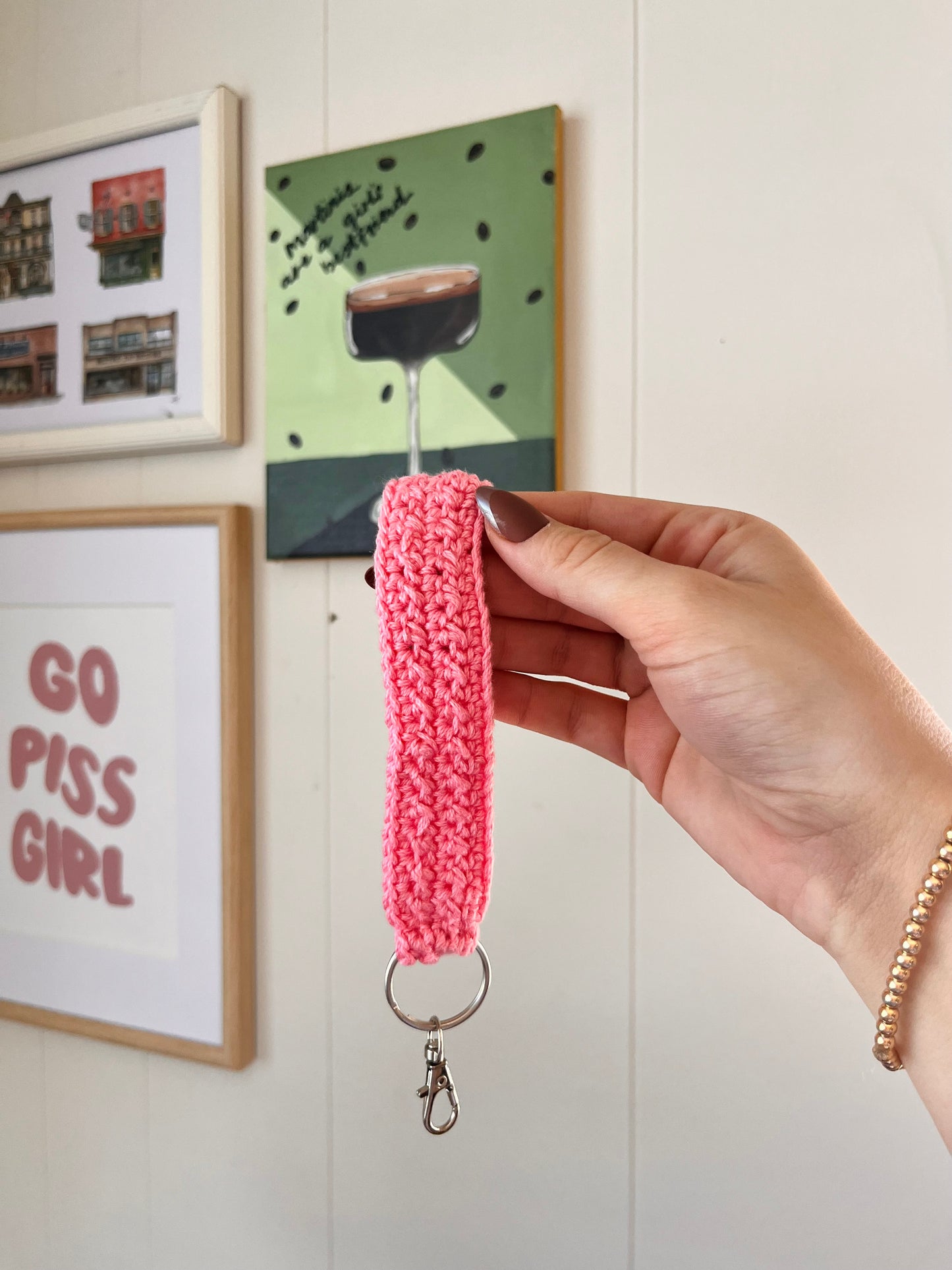 Crocheted Keychain