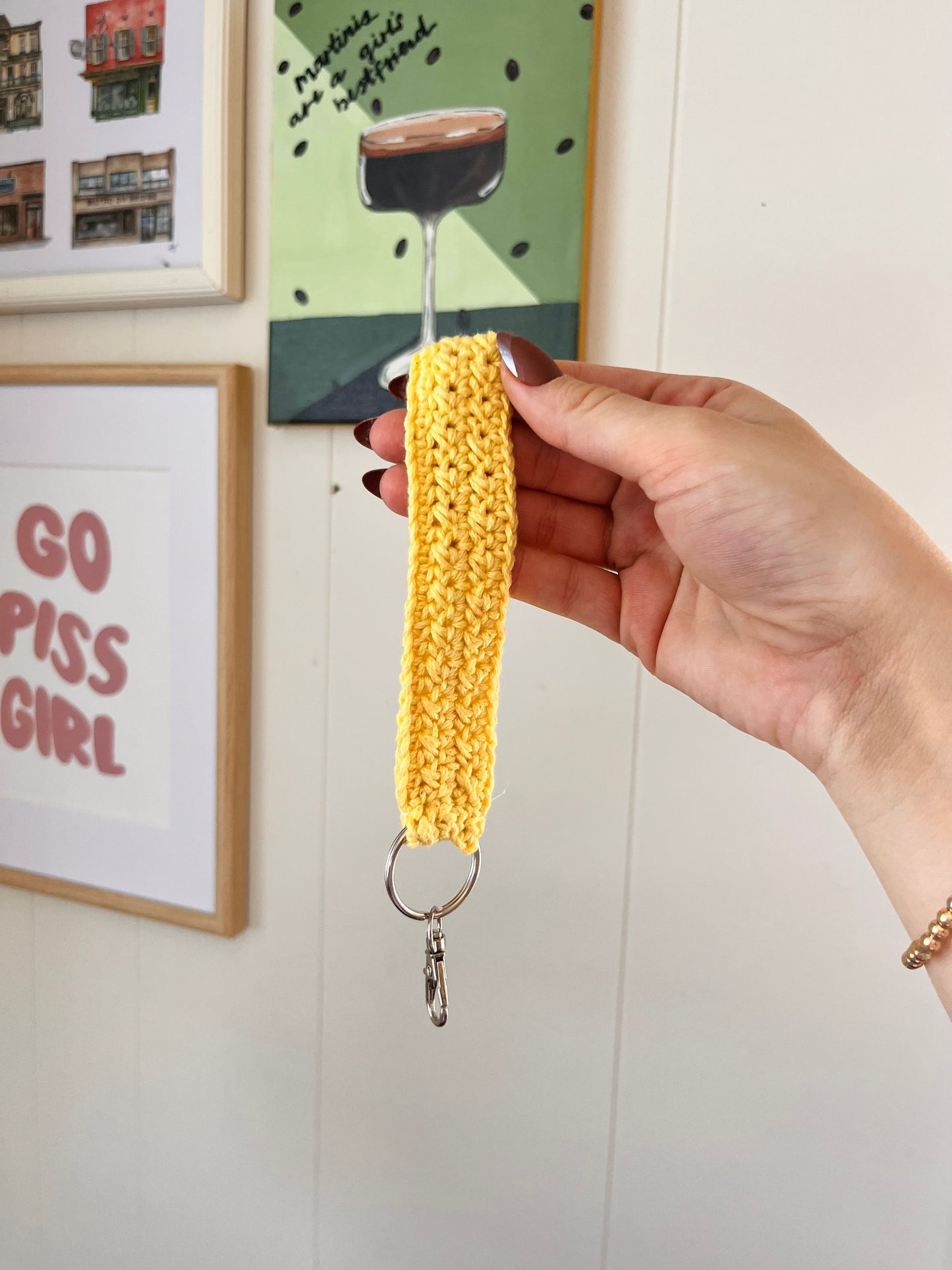 Crocheted Keychain