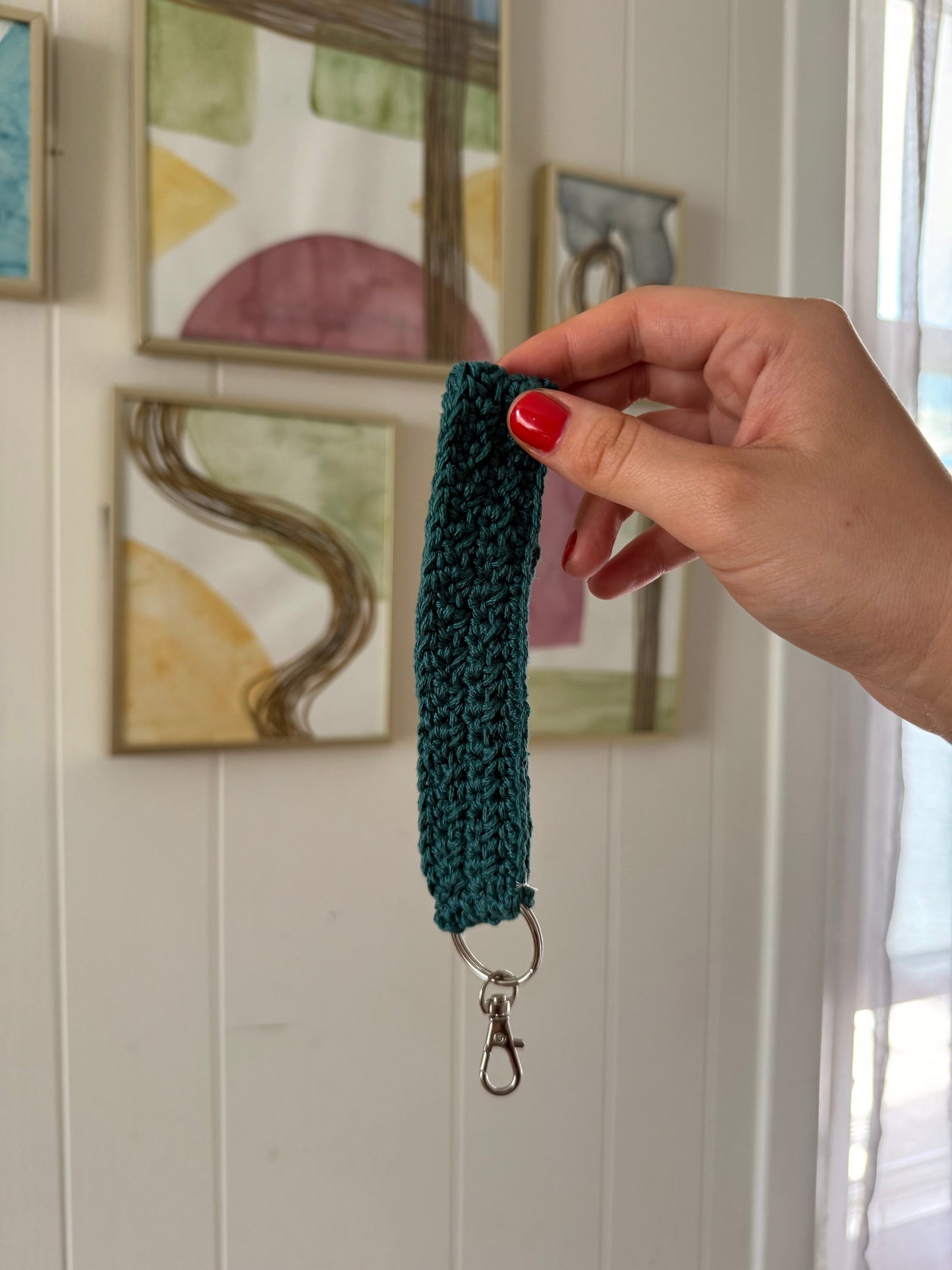 Crocheted Keychain