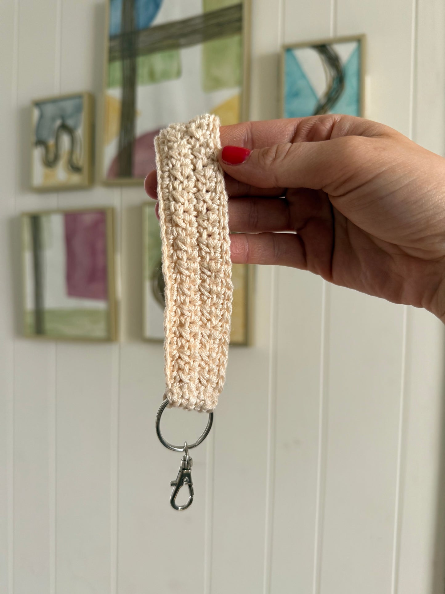 Crocheted Keychain