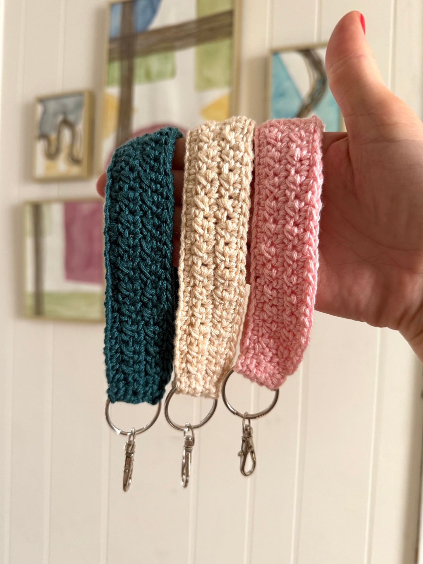 Crocheted Keychain