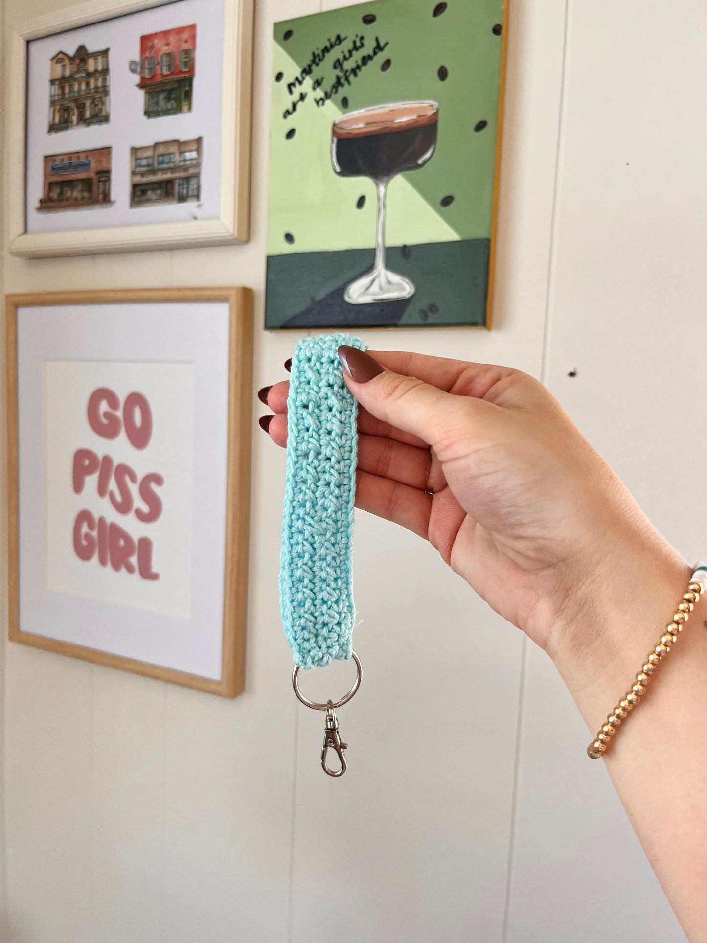 Crocheted Keychain