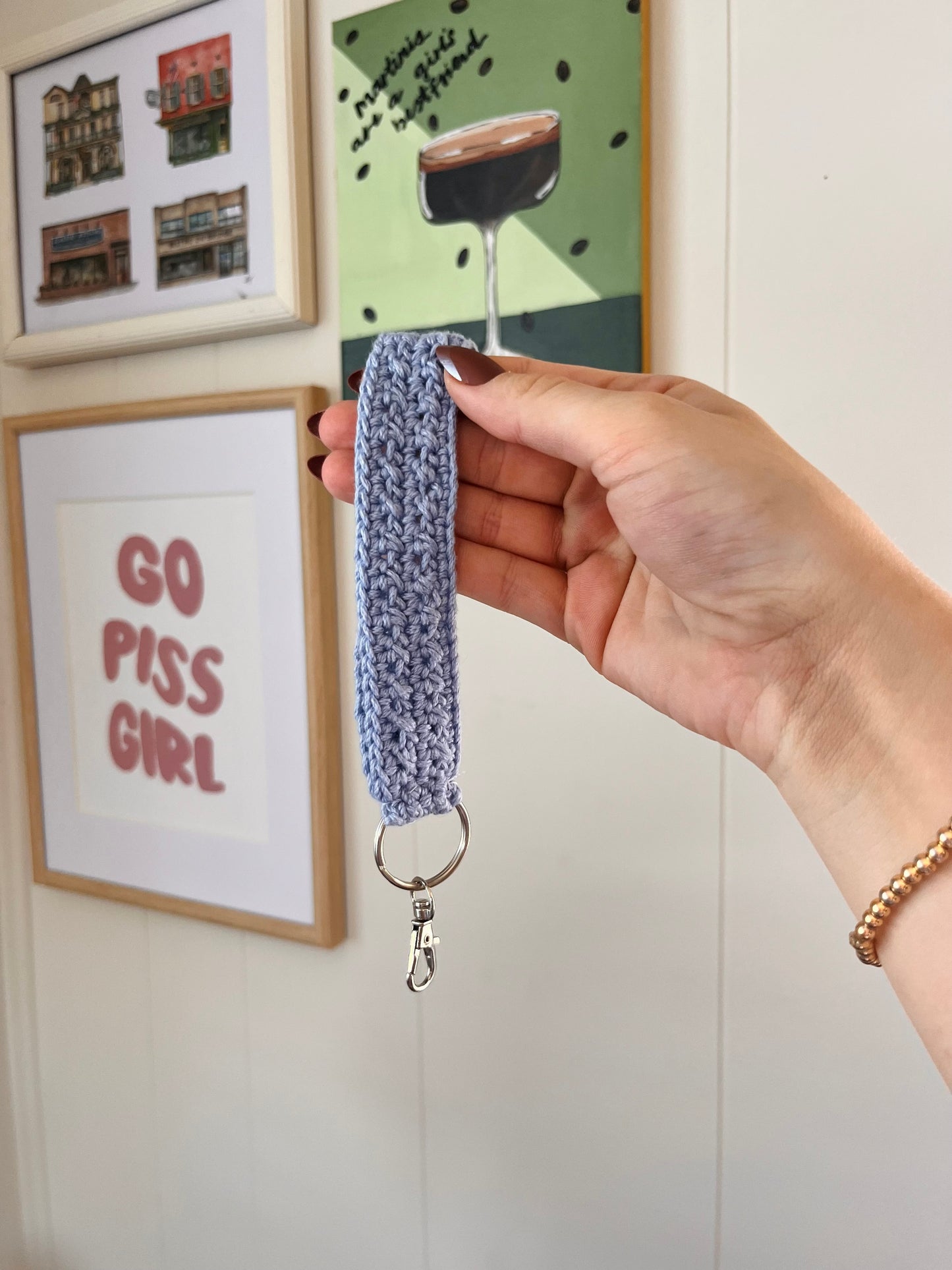 Crocheted Keychain